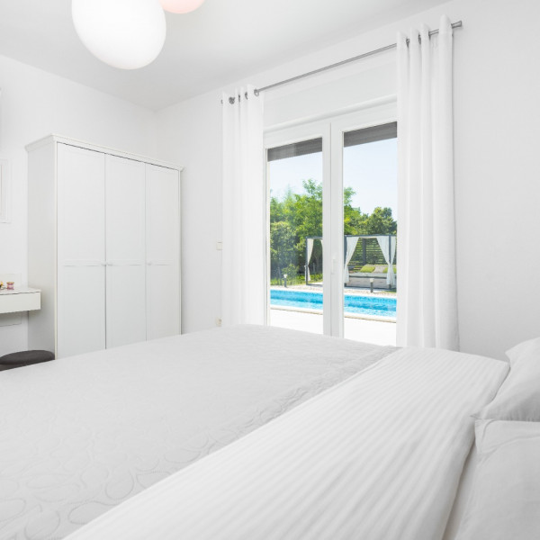 Bedrooms, Villa Romantica, Villa Romantica - House for Two with Heated Pool and Wellness in Istria Županići